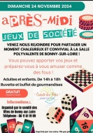 Après-Midi Jeux de Société à BONNY-SUR-LOIRE (45)